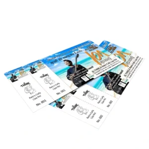 งานพิมพ์คูปอง-ตั๋วจาก BPK Printing