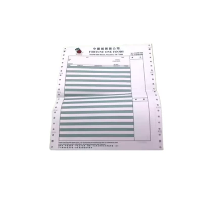 พิมพ์บิลต่อเนื่องใบส่งของ ผลงานผลิตจริงสำหรับโรงงานอุตสาหกรรมในย่านบางปลากด