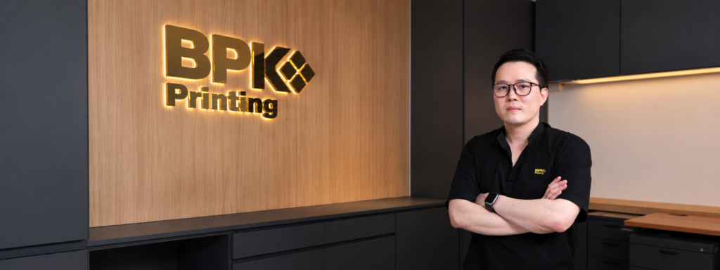ผู้บริหาร BPK Printing ภายในสำนักงานบริษัท